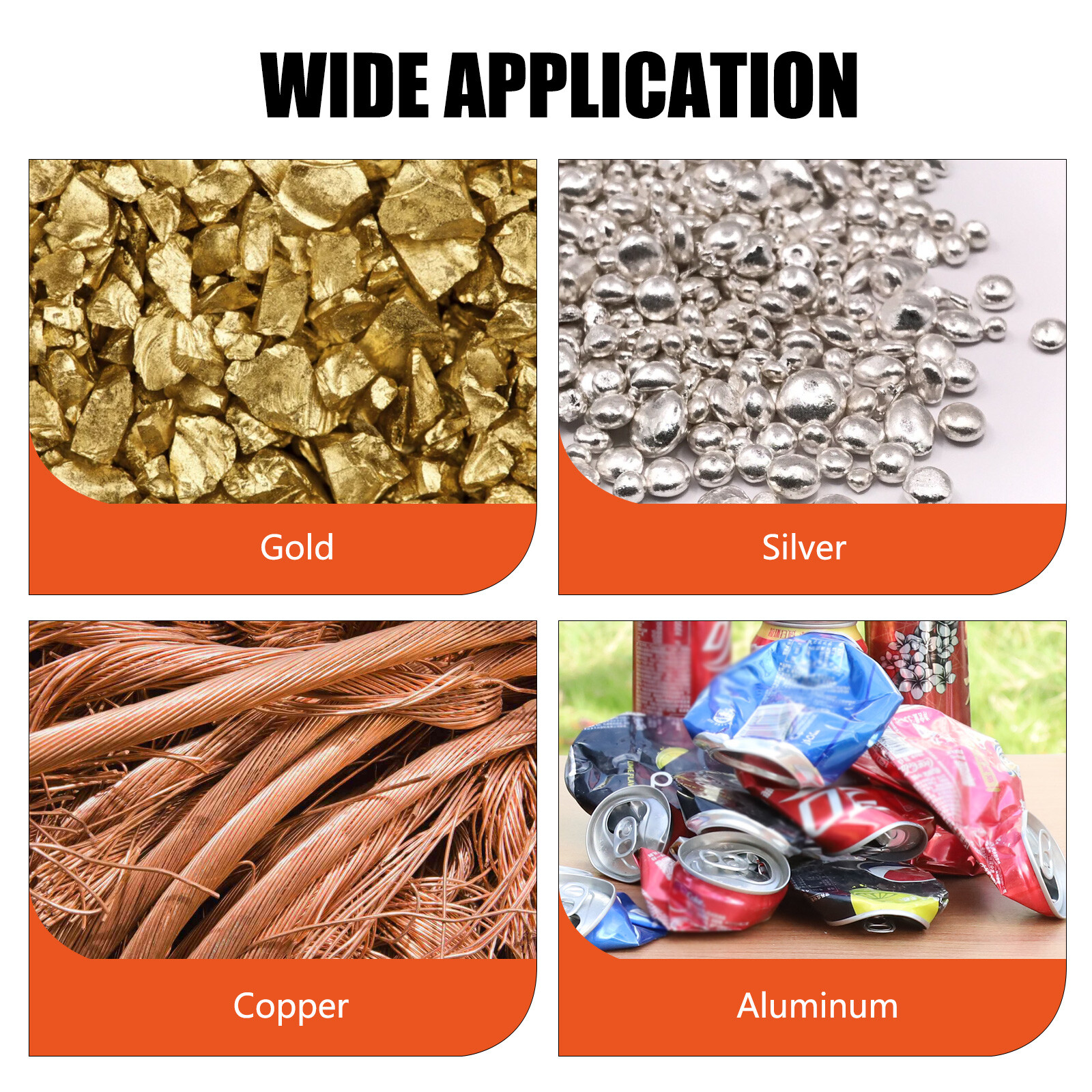 6KG Gas Propane Melting Furnace Refining Forge Copper Gold Silver Aluminum Brass