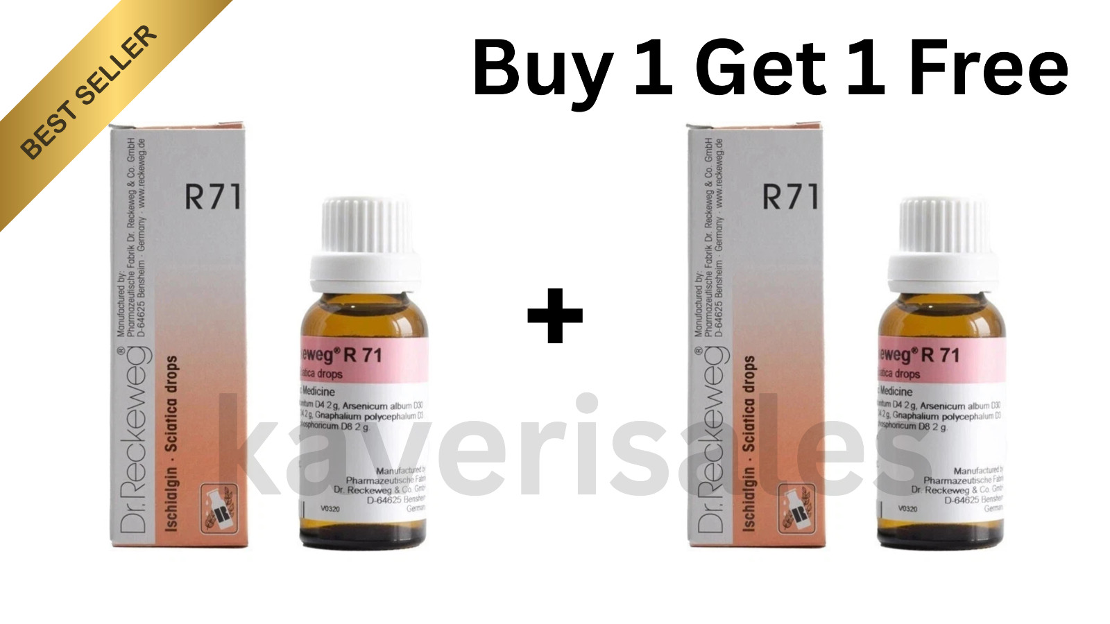 Dr. Reckeweg R71 – Sciatic Discomfort Support Drops  Homeopathic Drop