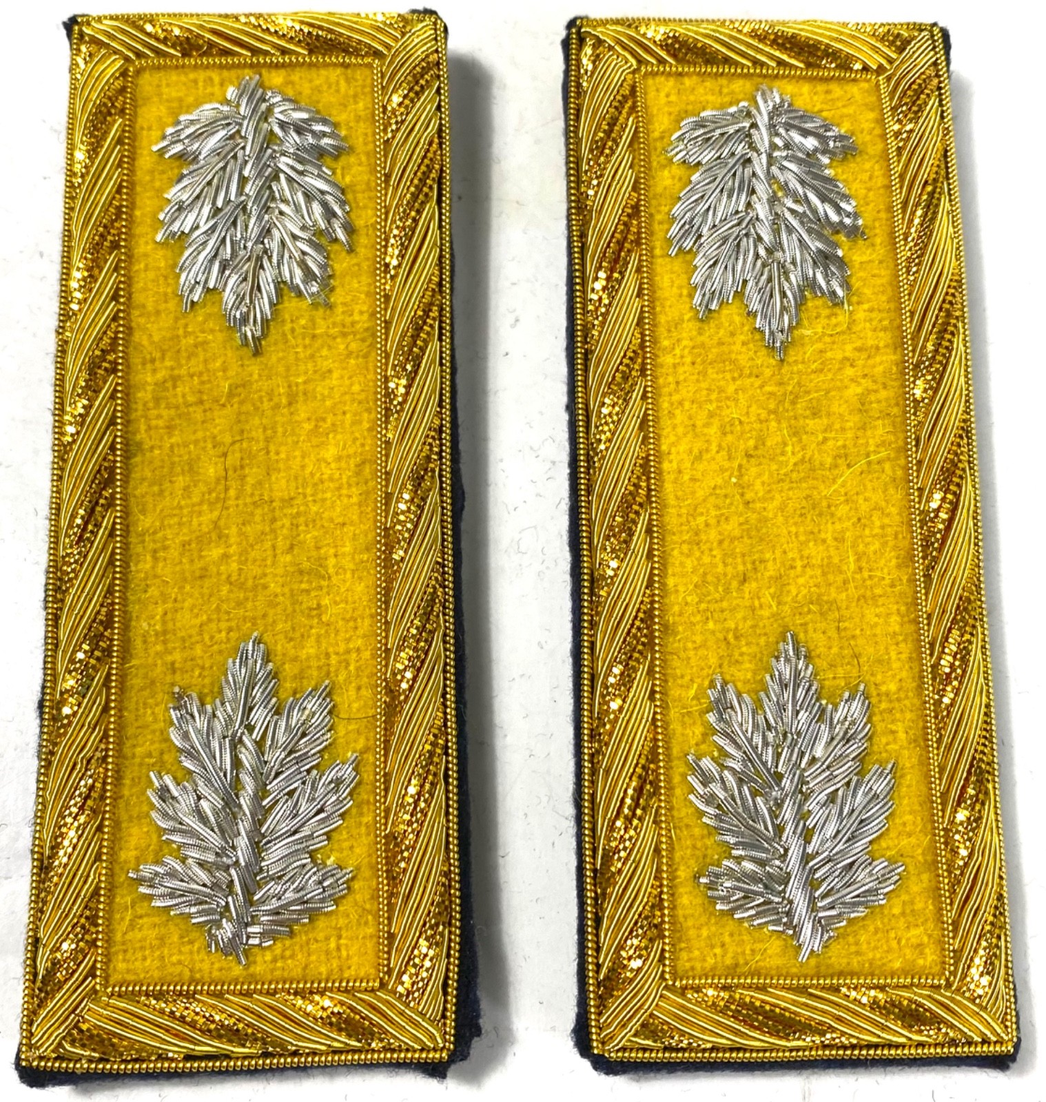 CIVIL WAR US UNION ARMY CAVALRY LT. COLONEL TUNIC SHOULDER BOARDS