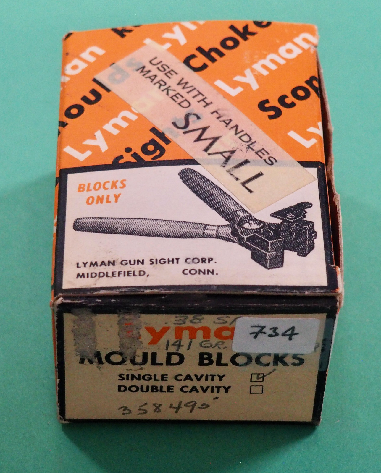 Lyman (1-cavity) Mold-(358-495)-38 Caliber-NOS-in box