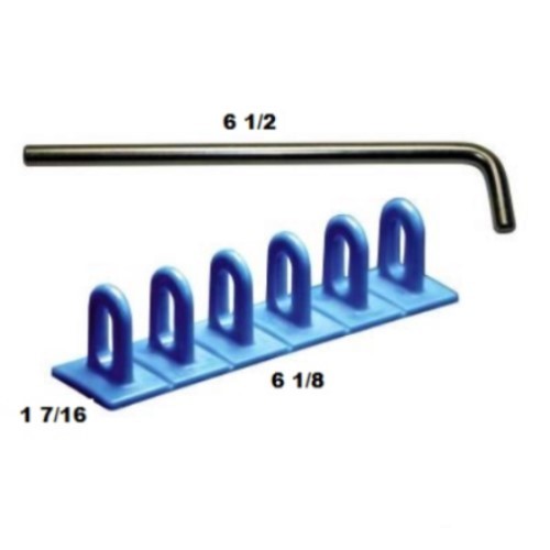 Paintless Dent Repair Puller Tab & Steel Rode