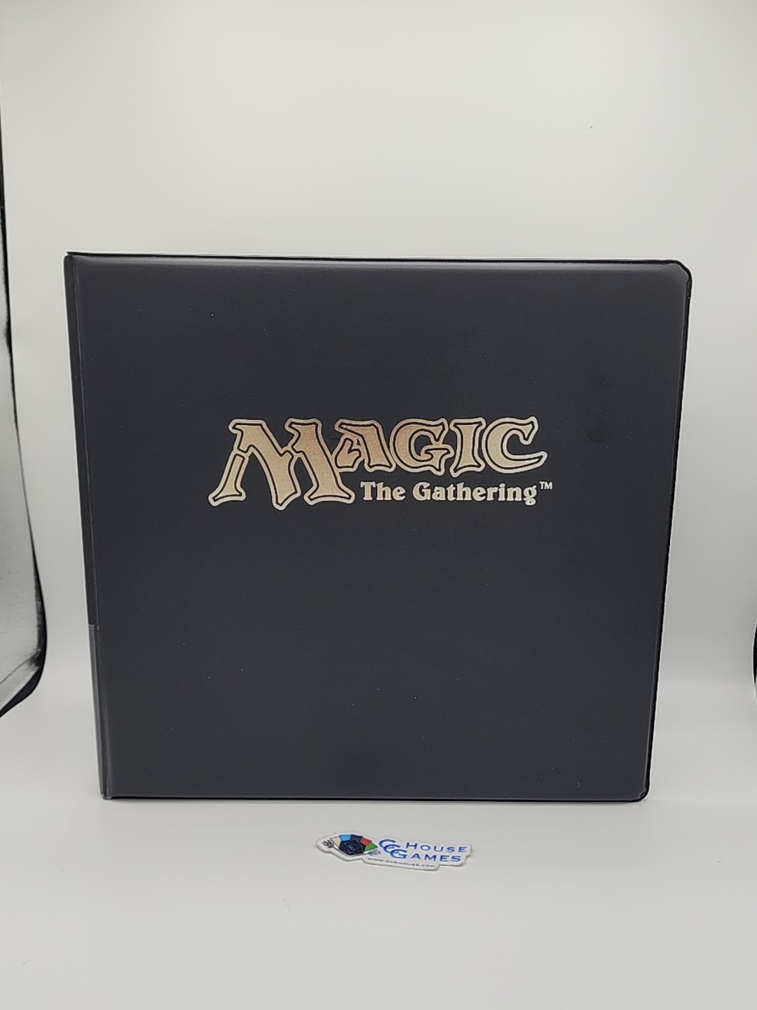 Magic Logo D-Ring Binder BLACK GOLD MTG Ultra Pro Official *CCGHouse*