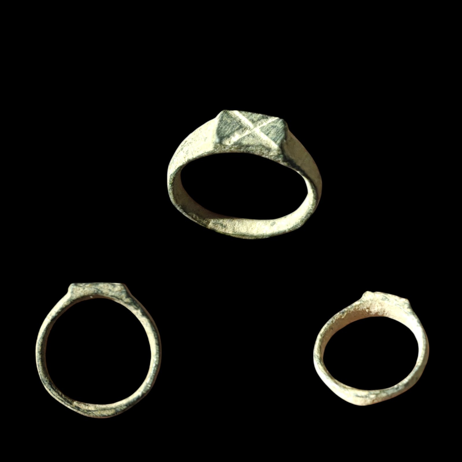 Ancient Roman Greek Egyptian Judaea Islamic Ring GENUINE Ornamented Collectible