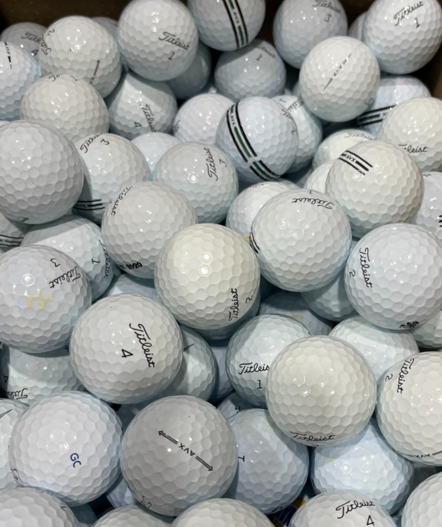 Titleist AVX 48 Pack Used Golf Balls AAAAA 5A Mint Bulk Recycled Balls