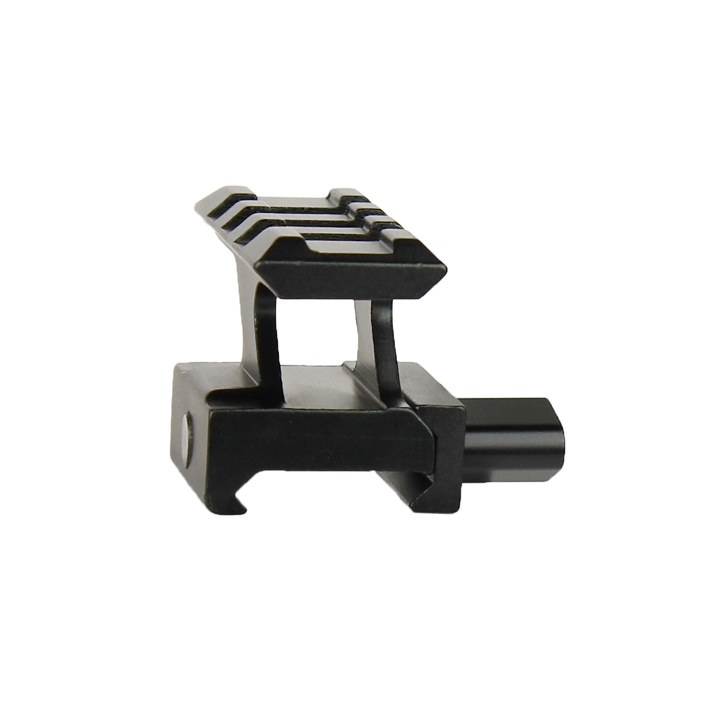 2 PCS Lockdown Picatinny Riser High Profile Red Dot Picatinny Mount 3 Slot