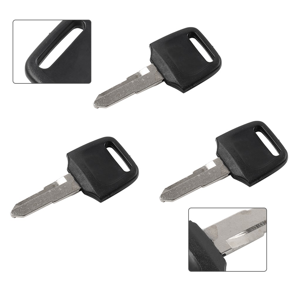 3pcs Uncut Blade Blank Key For HONDA DIO 56 57 Z4 125 WH110 Scooter 50CC Zoomer