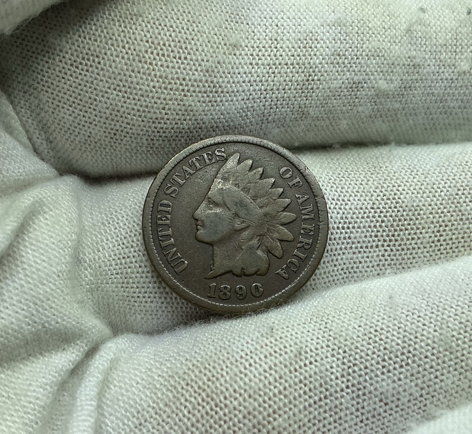 1890 Indian Head Penny E309