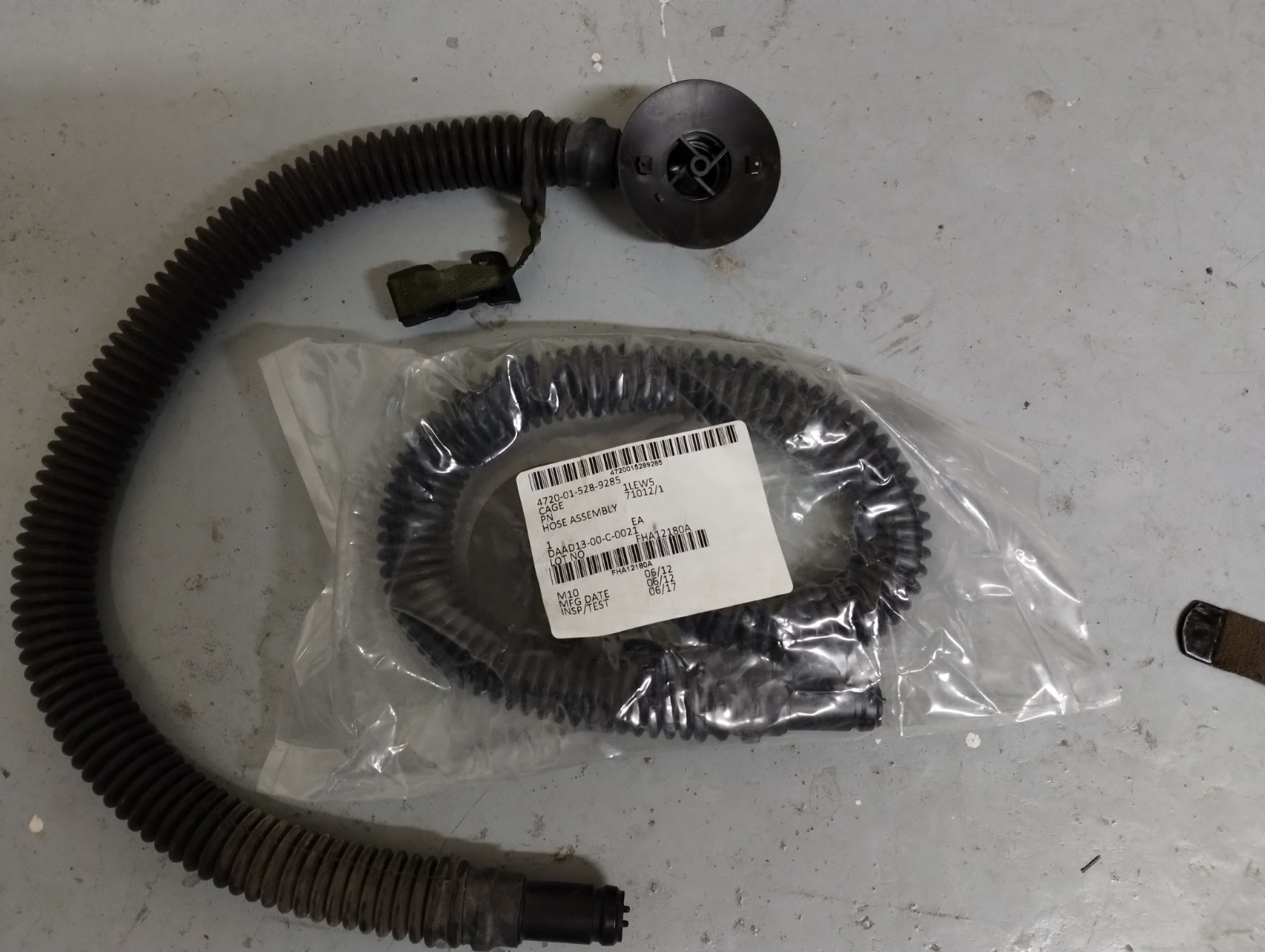 Avon M50 Gas Mask Hose Assembly PAPR CVC Devgru Marsoc NSW CBRN Jlist NBC USGI