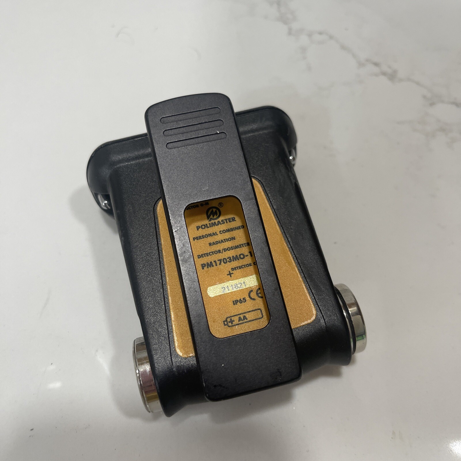 Polimaster Personal Combined Radiation Detector/Dosimeter PM1703MO-1