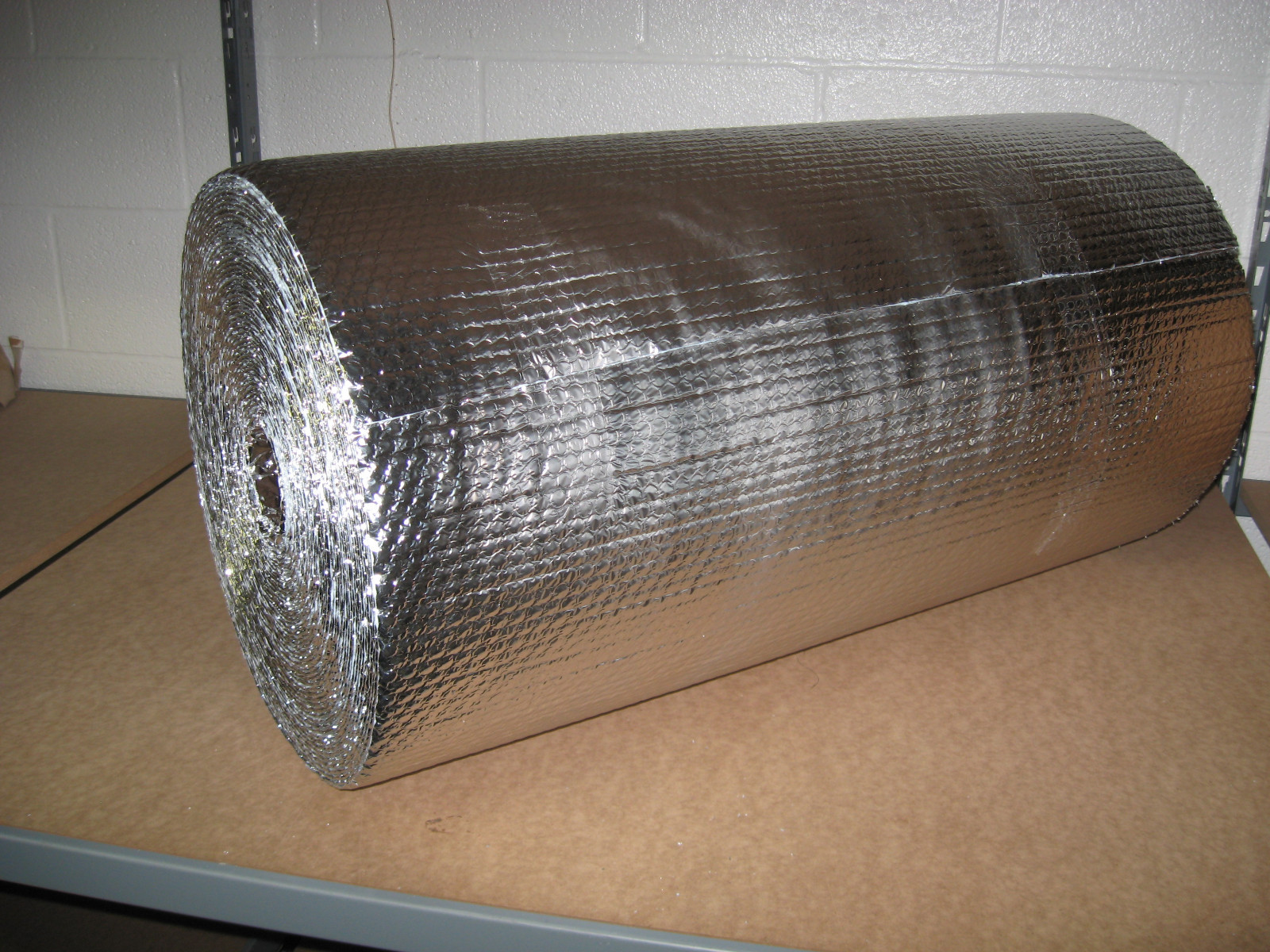 3/16" Double Foil Bubble Insulation Reflective Wrap - 24" X 125' SHIPS FREE!