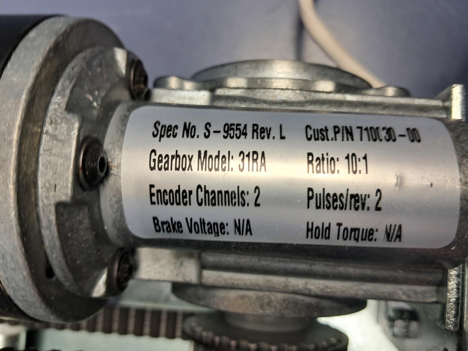 Falcon Merkle-Korff 63125D Powered Door Operator Drive Assembly