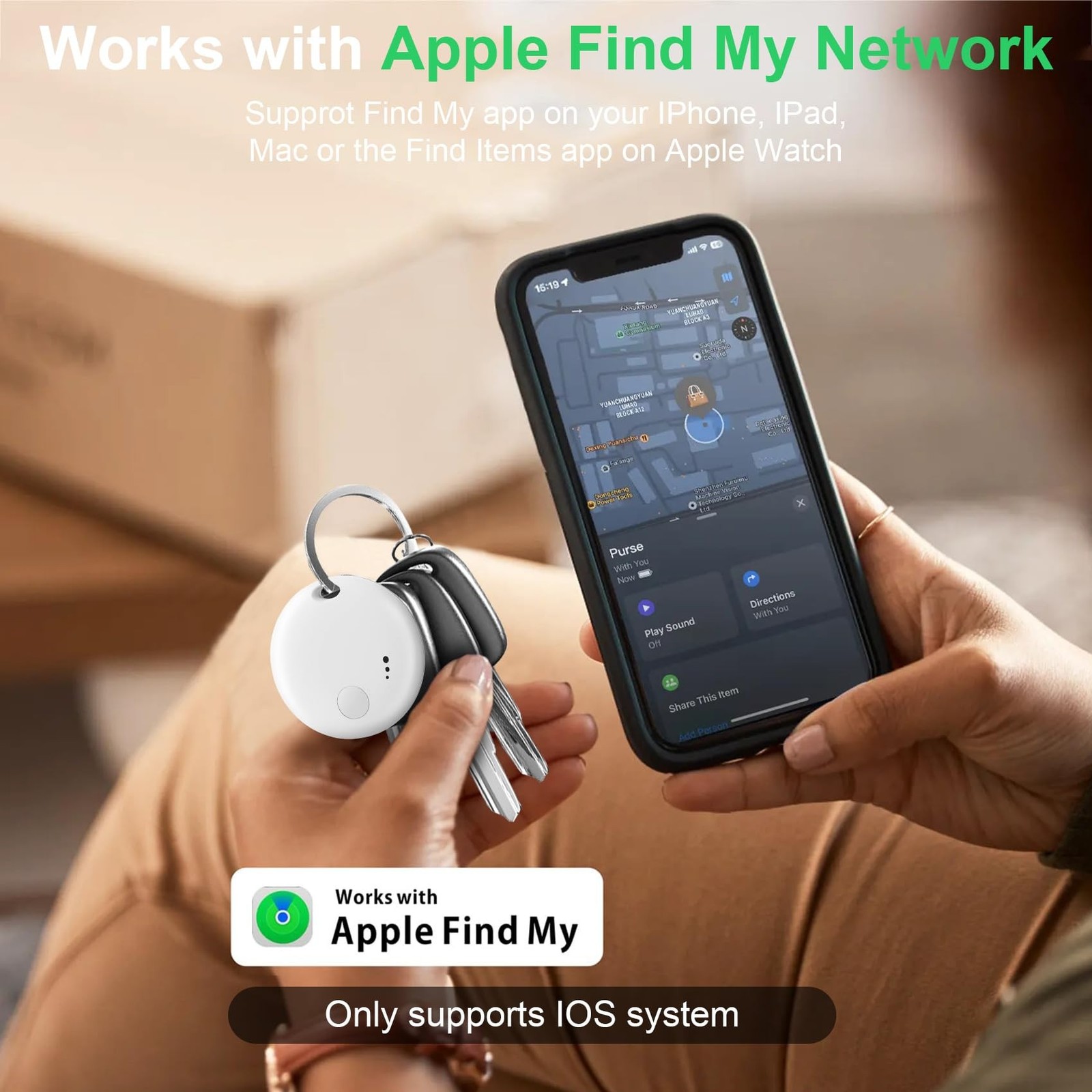 Tracker Tag Bluetooth Tracker, Smart Tag Locator Tracking Device, Keys Finder...