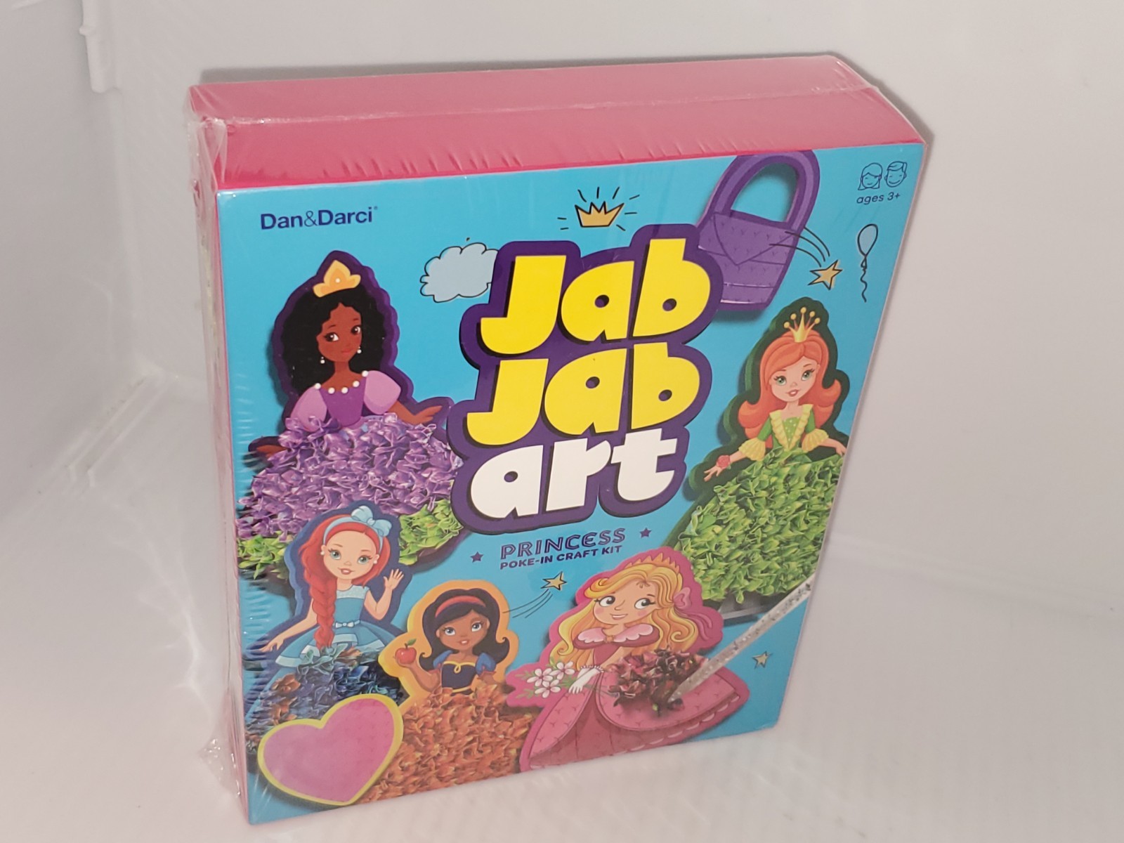 Jab Jab Art, Princess Poke-In Craft Kit.NEW SEALED HTF