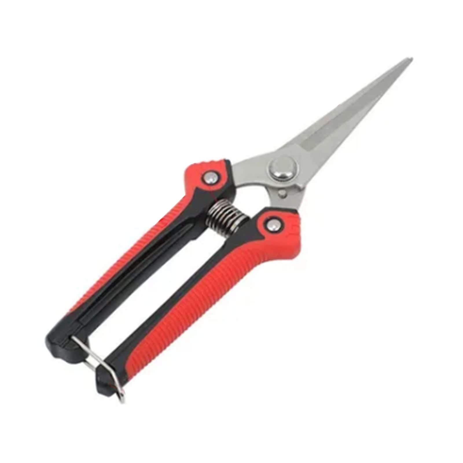Tiiyee 2 Pack Garden Pruning Shears, Scissors for Precise Red+black