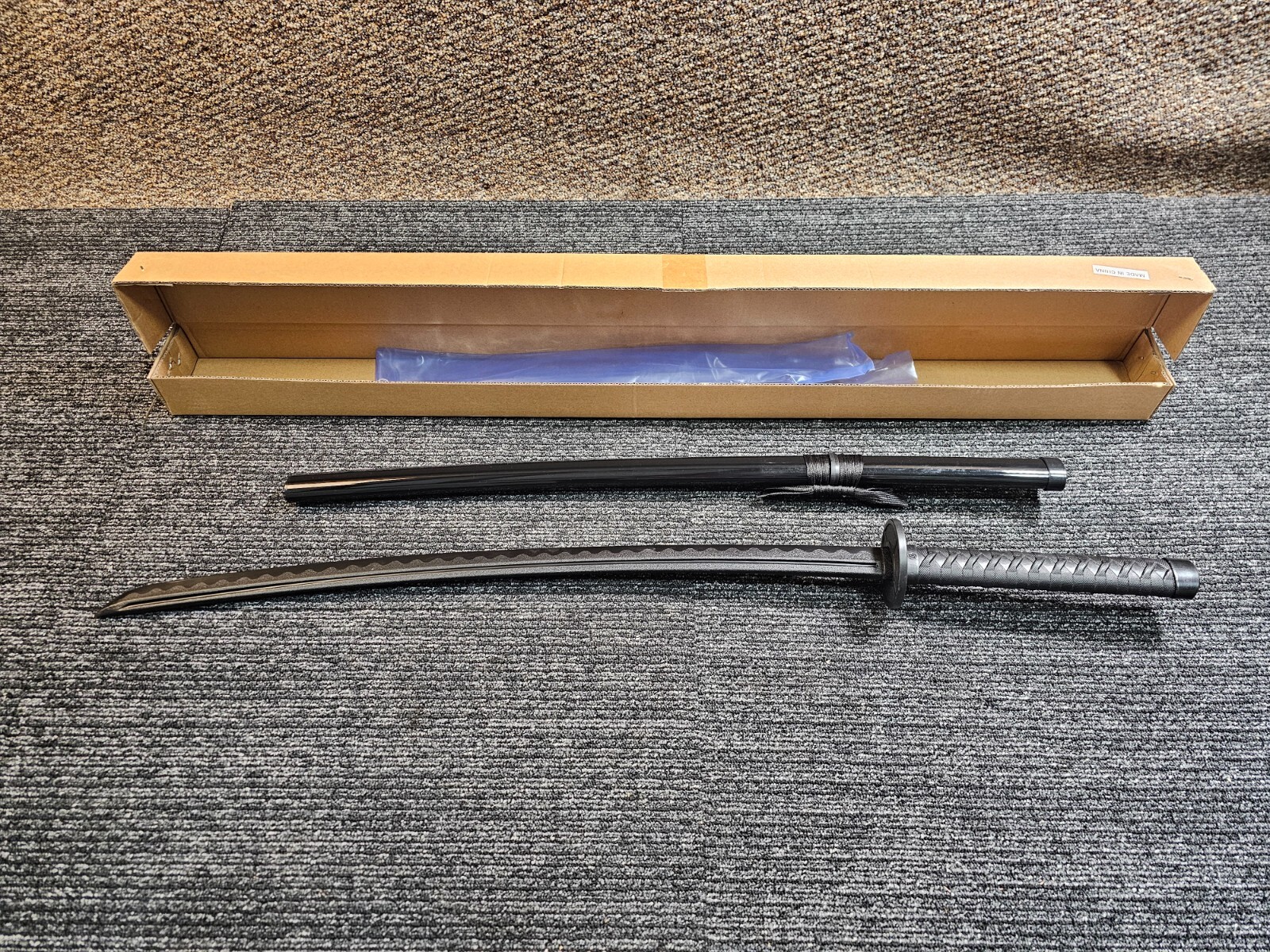 Polypropylene Training Martial Sword Practice Katana Sword with Sheath