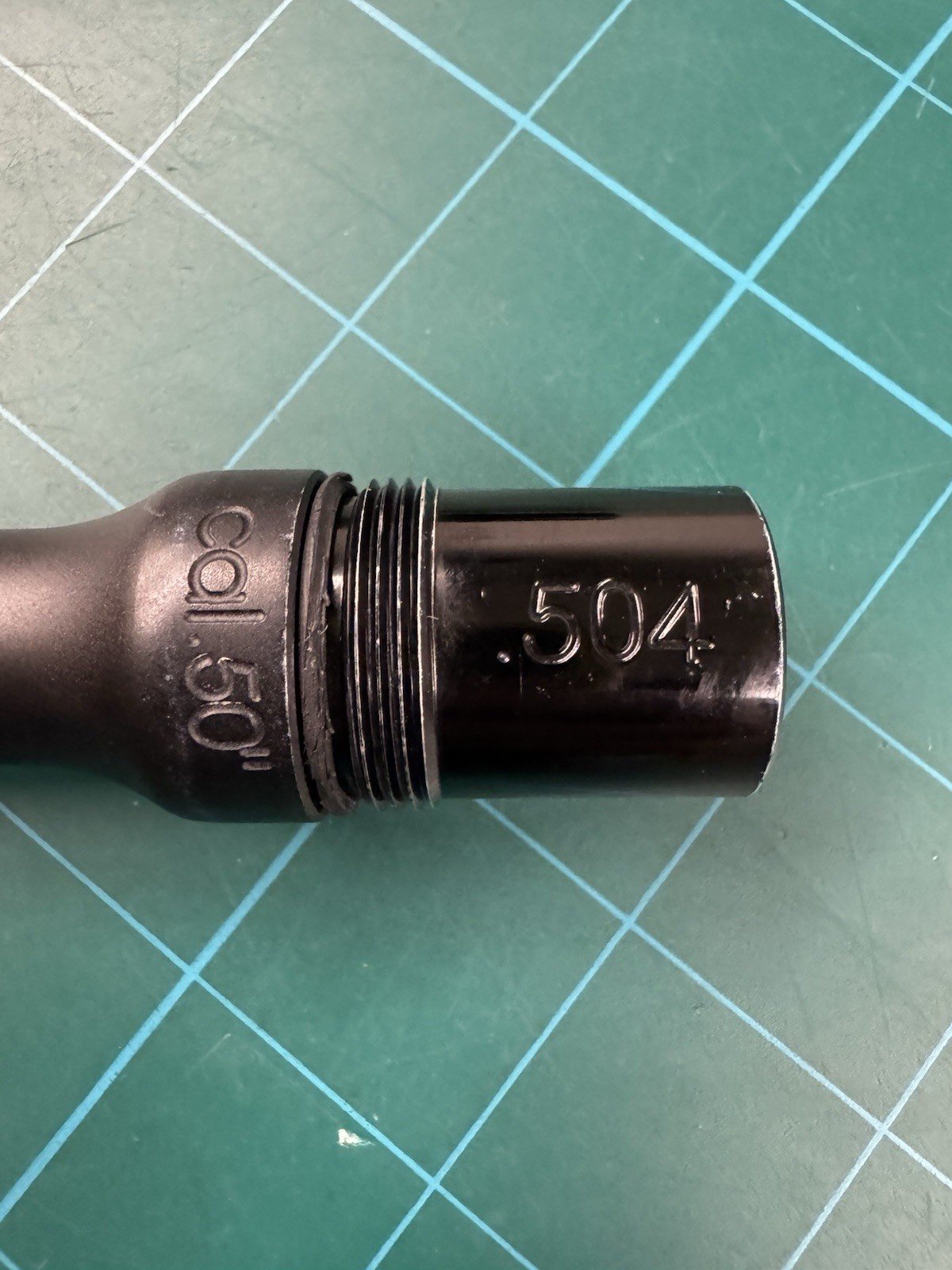 Planet Eclipse Shaft .50 barrel. Two piece. 14”. AC thread. Rare!