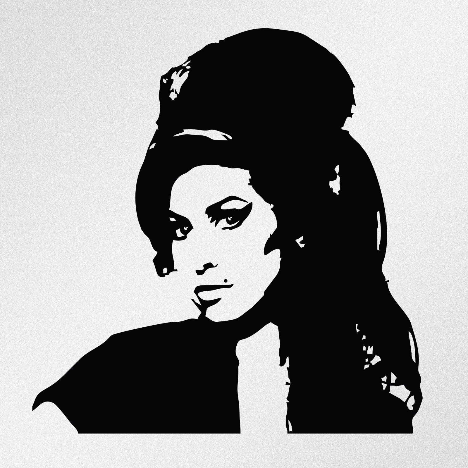 Amy Winehouse Portrait Car Laptop Motorbike Vinyl Decal Sticker