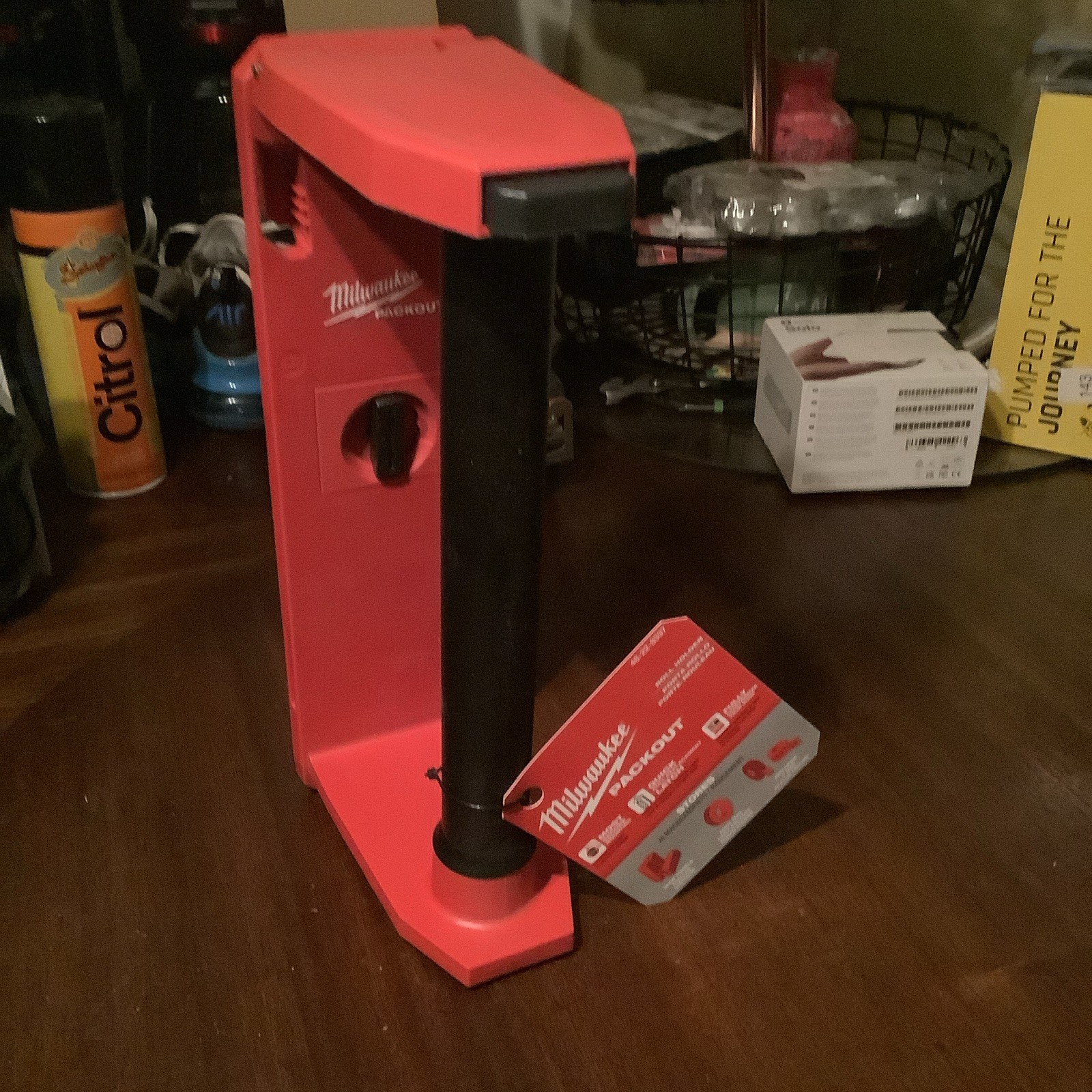 Milwaukee PACKOUT Quick Latch Tool Organizer Roll Holder Red/Black 48-22-8337