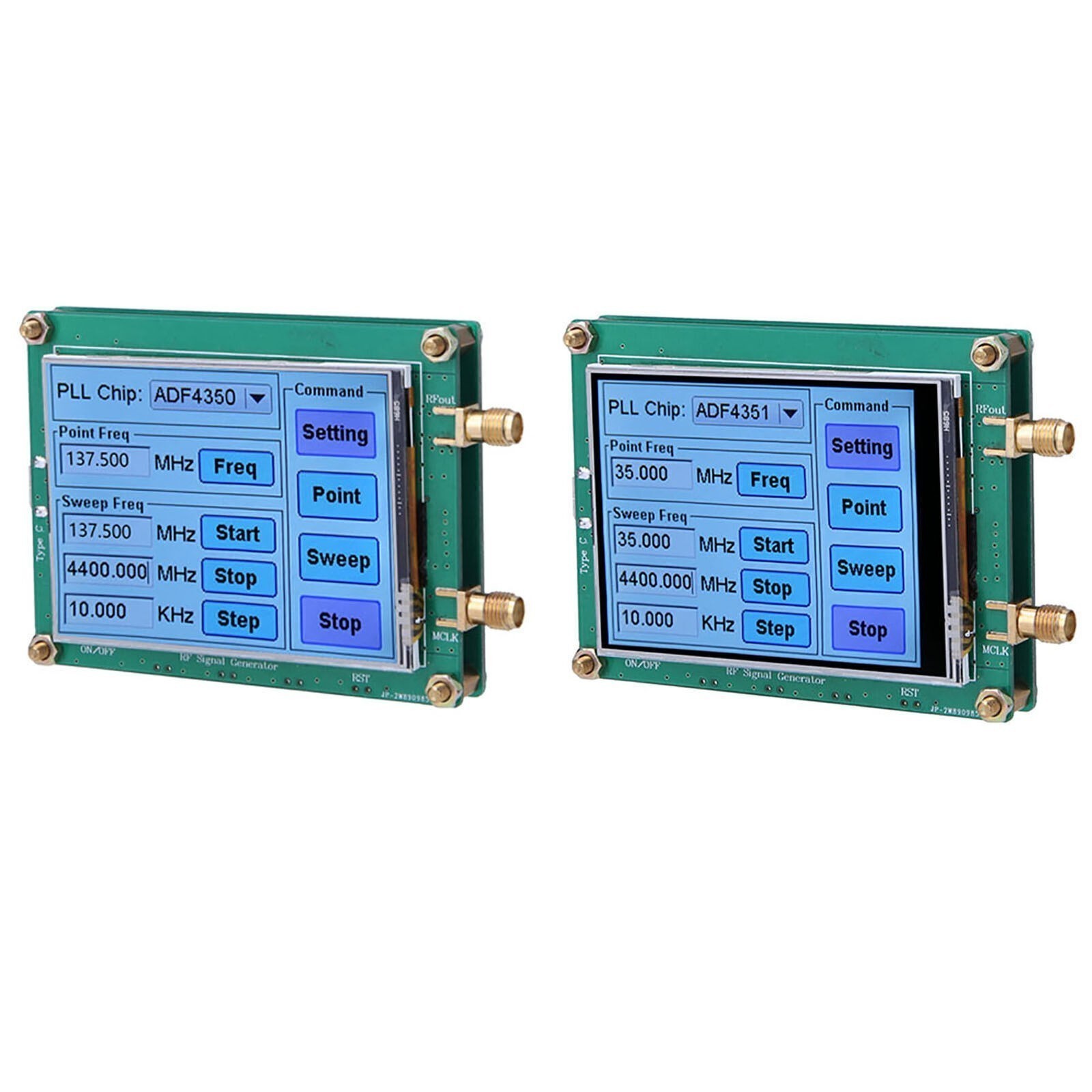 Signal Generator Full Touch Screen RF Sweep Frequency PC Control with Data Cable
