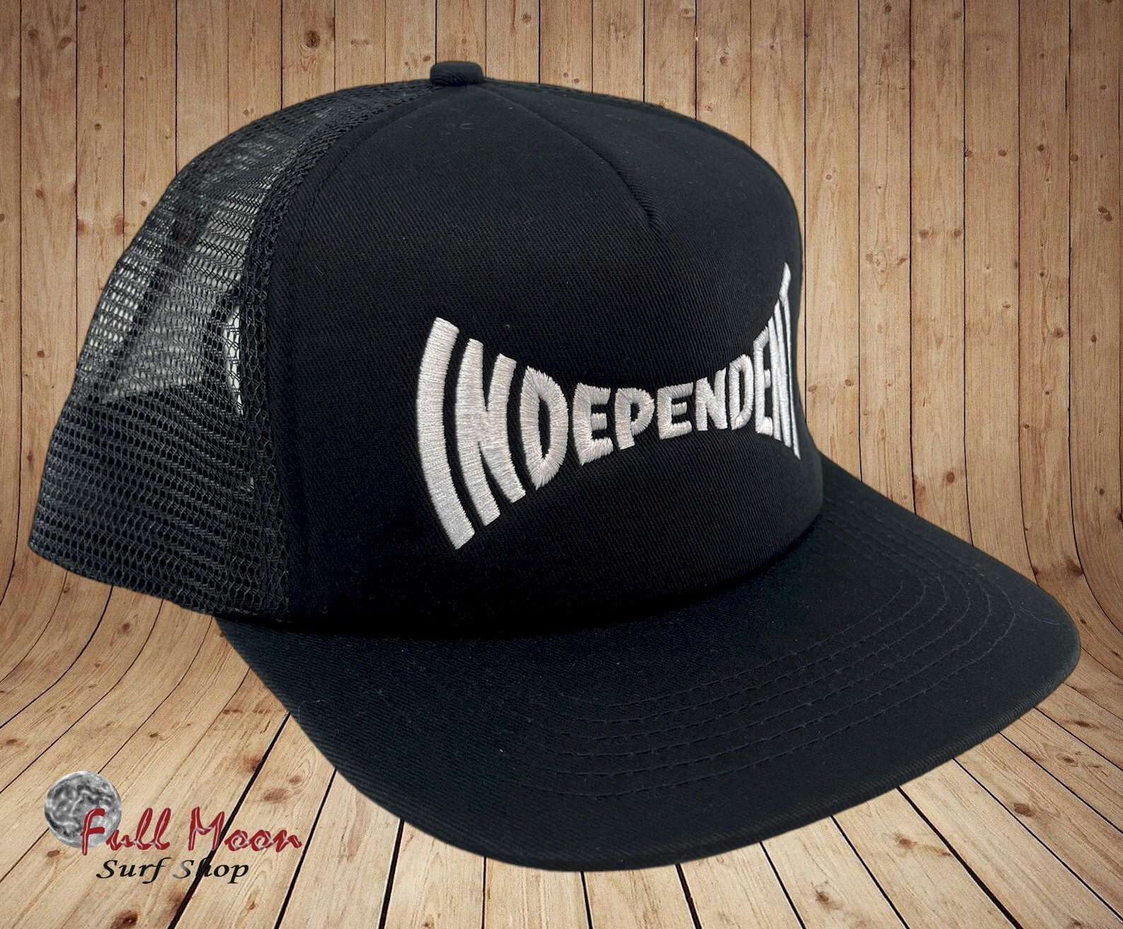 New Independent Truck Span Mens Mesh Black Snapback Trucker Cap Hat