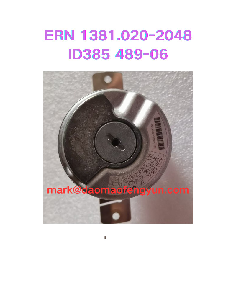 ERN 1381.020-2048 ID385 489-06 Second hand encoder testing OK, fast shipping DHL
