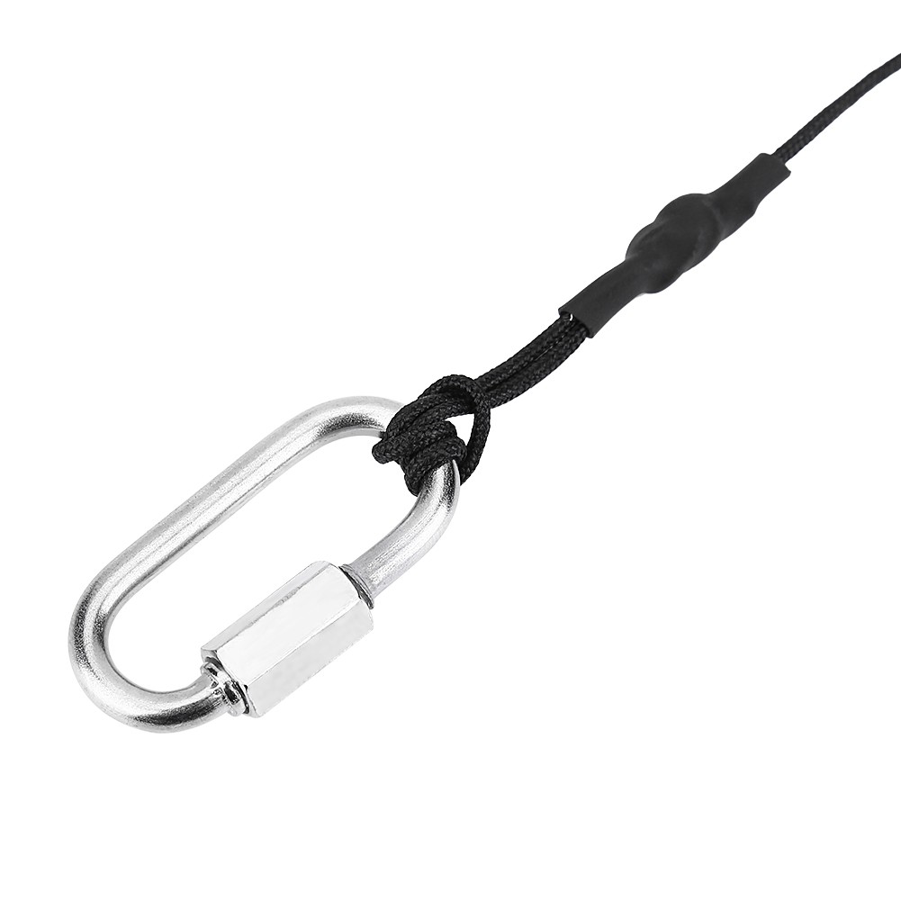 Universal Durable Camera Strap Safety Rope Tether With Clip Hook For DSLR