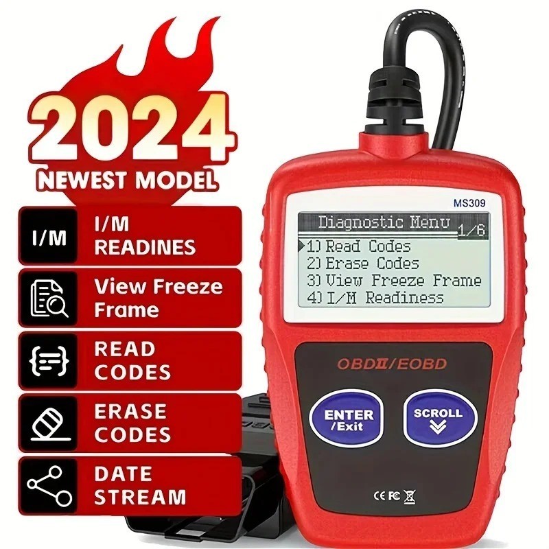 Car Fault Code Reader Engine Diagnostic Scanner Reset Tools OBD2 OBDII