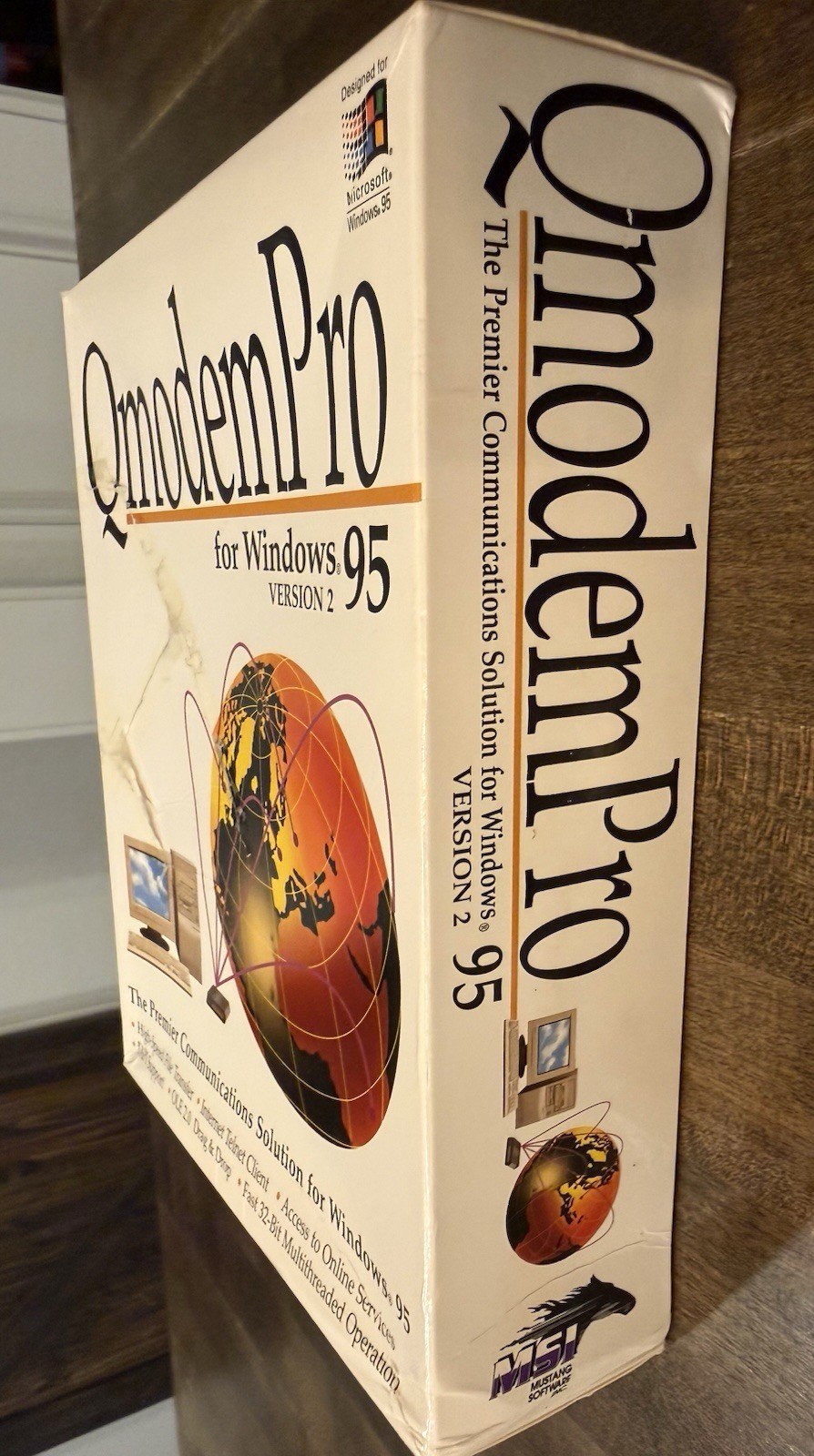 Qmodem Pro Professional Communication Software Windows 1995 V2 G1N