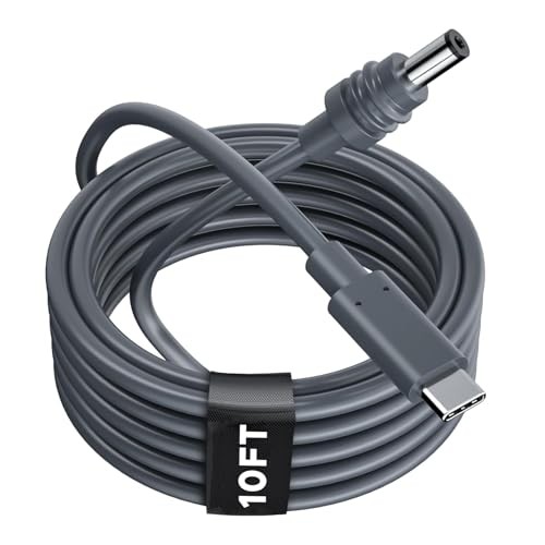 Starlink Mini USB-C to DC Power Cable, Max 100W Input USB Type C to DC 3M