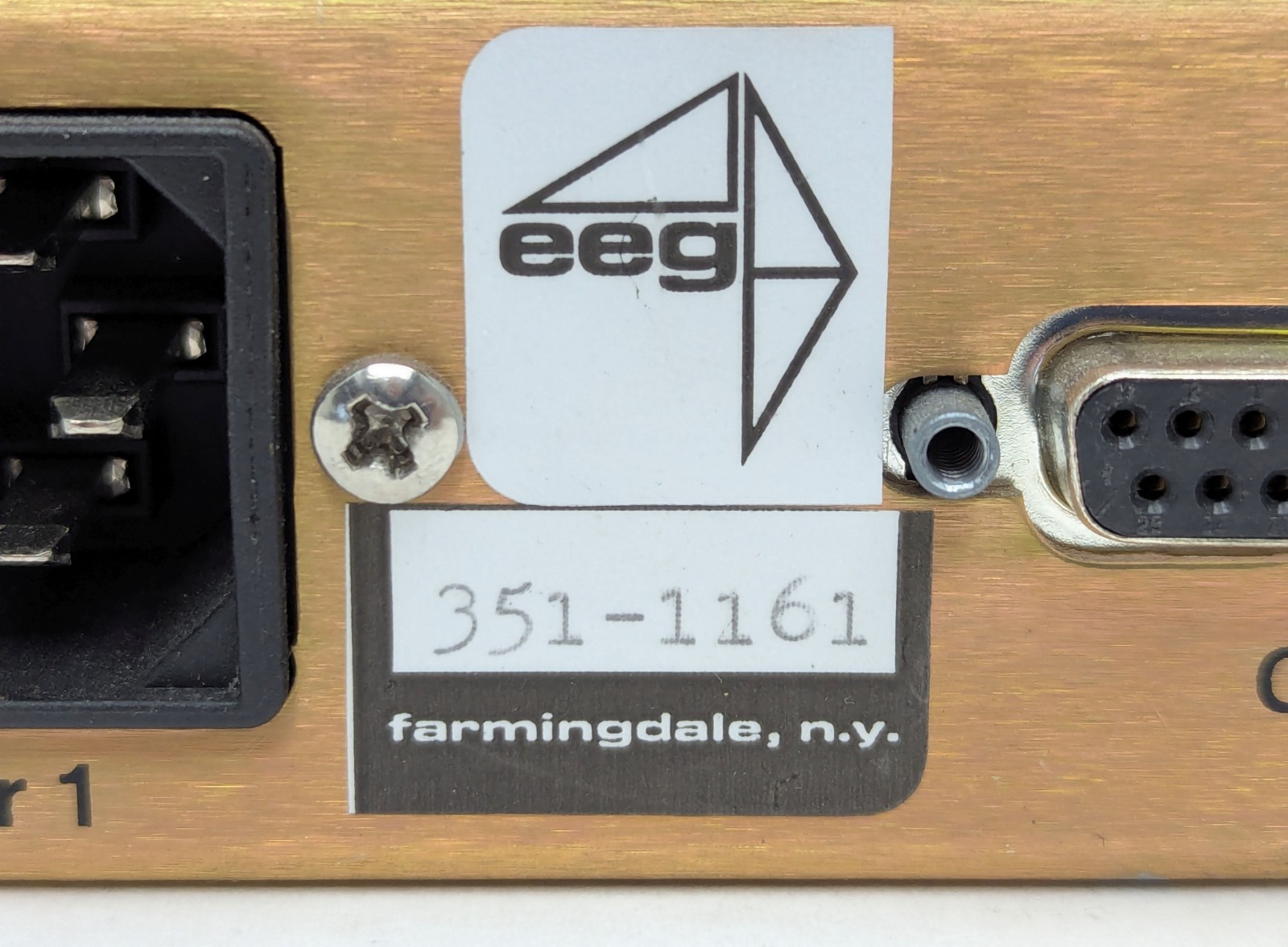 EEG DE351 HD NAS Closed Caption Decoder SDI Video Broadcast Processor AS-IS READ