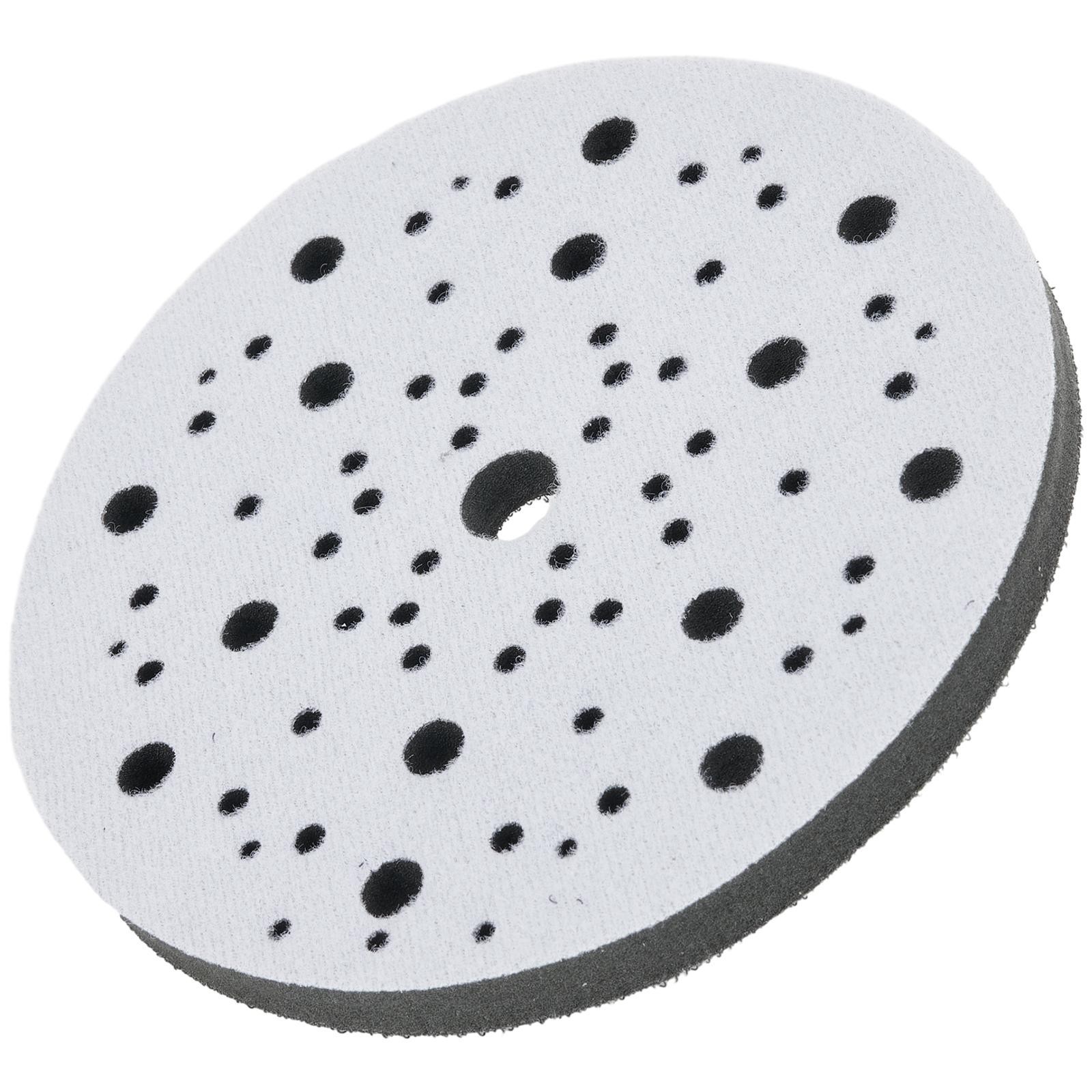 Improved Finishing with 6 Soft Sponge Interface Pad 150mm Diameter 70 Holes