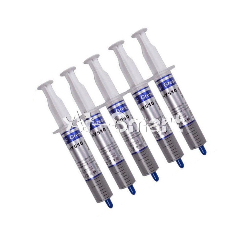 10PCS HY510 Grey Thermal Conductive Grease Paste For GPU CPU Chipset Cooling 30g