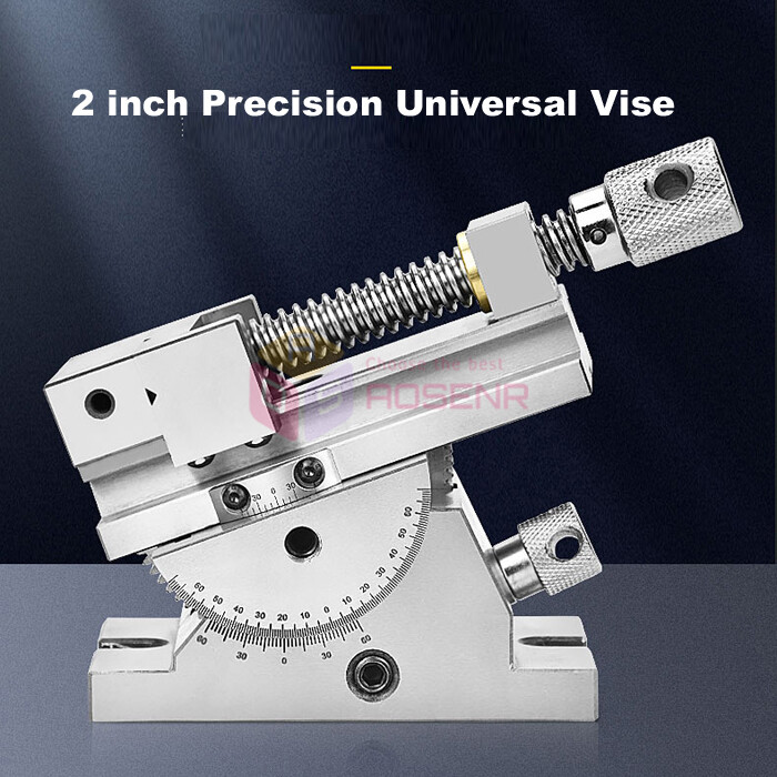 2 Inch Universal Precision Vise flat-nose Plier Bench Clamp Grinding Machine
