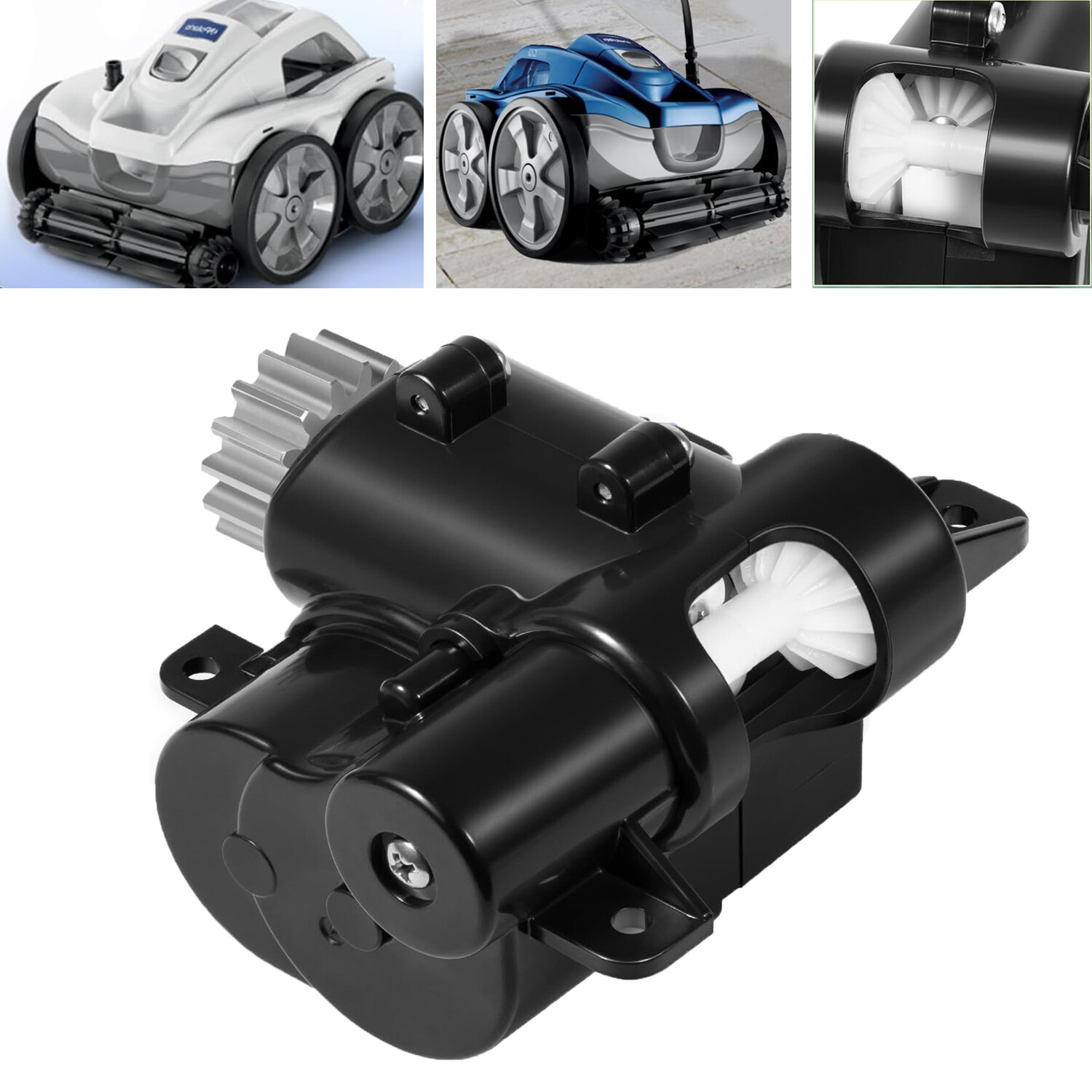 R0837300 Gearbox Assembly for Polaris Quattro P40/Sport Pressure Pool Cleaners