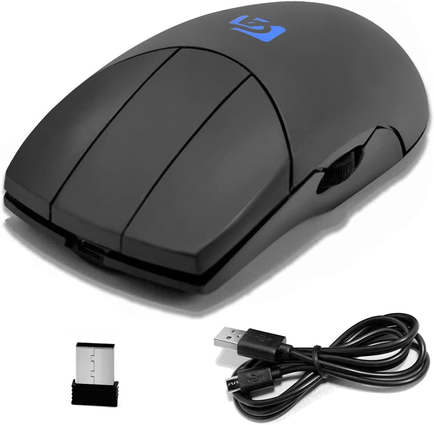 Shengshou 3 Button Mouse Side Scrolling Wireless with 3 Button Scroll Wheel 249