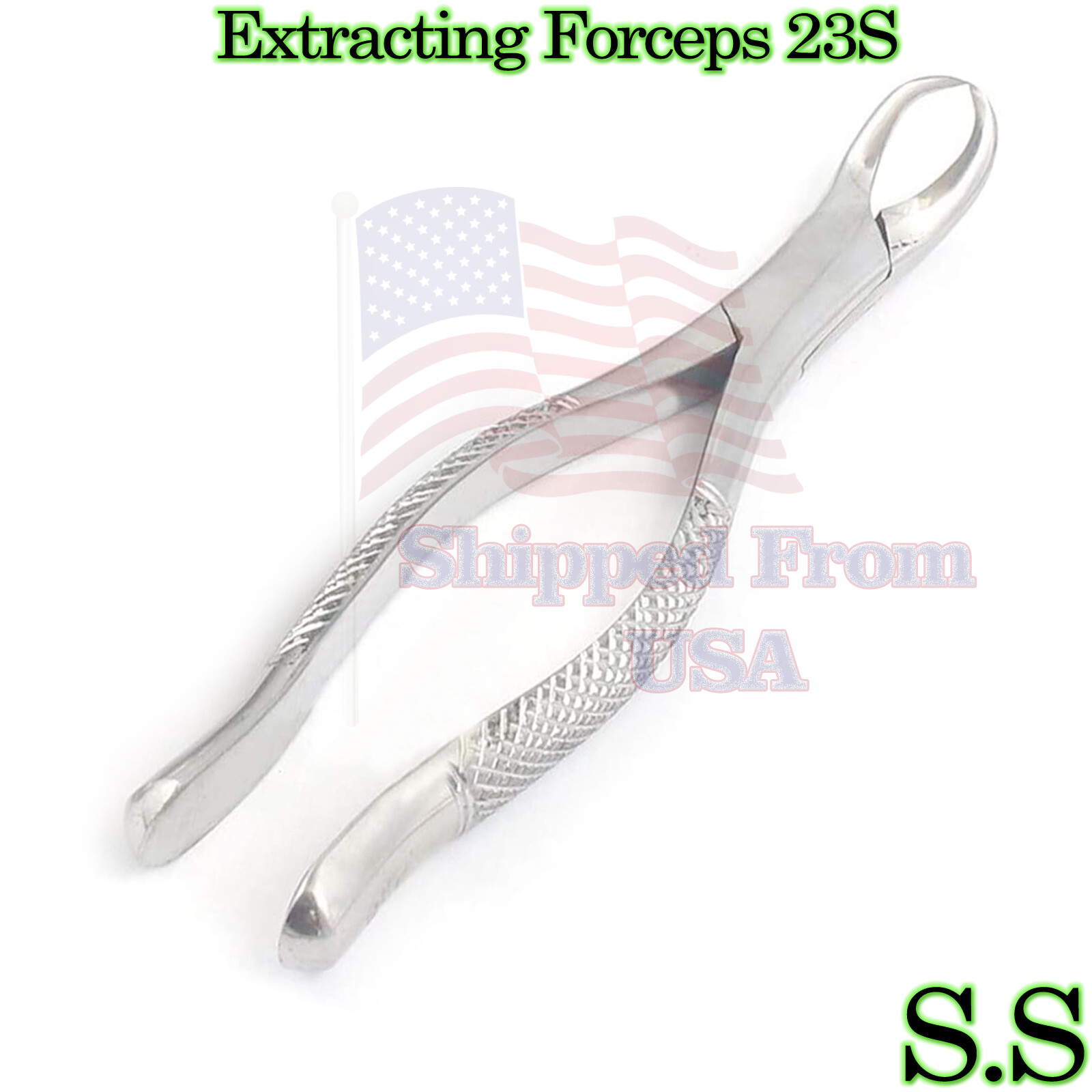 Pedo Extracting Forceps Dental Surgical Instrument 23S