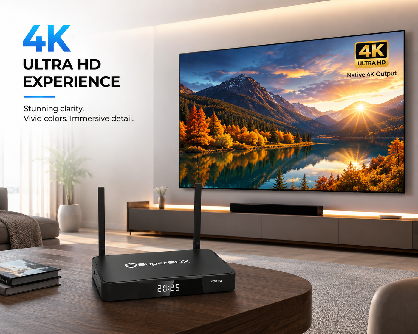 SUPERBOX S7 PRO HD streaming media player - S7PRO - Free Shipping
