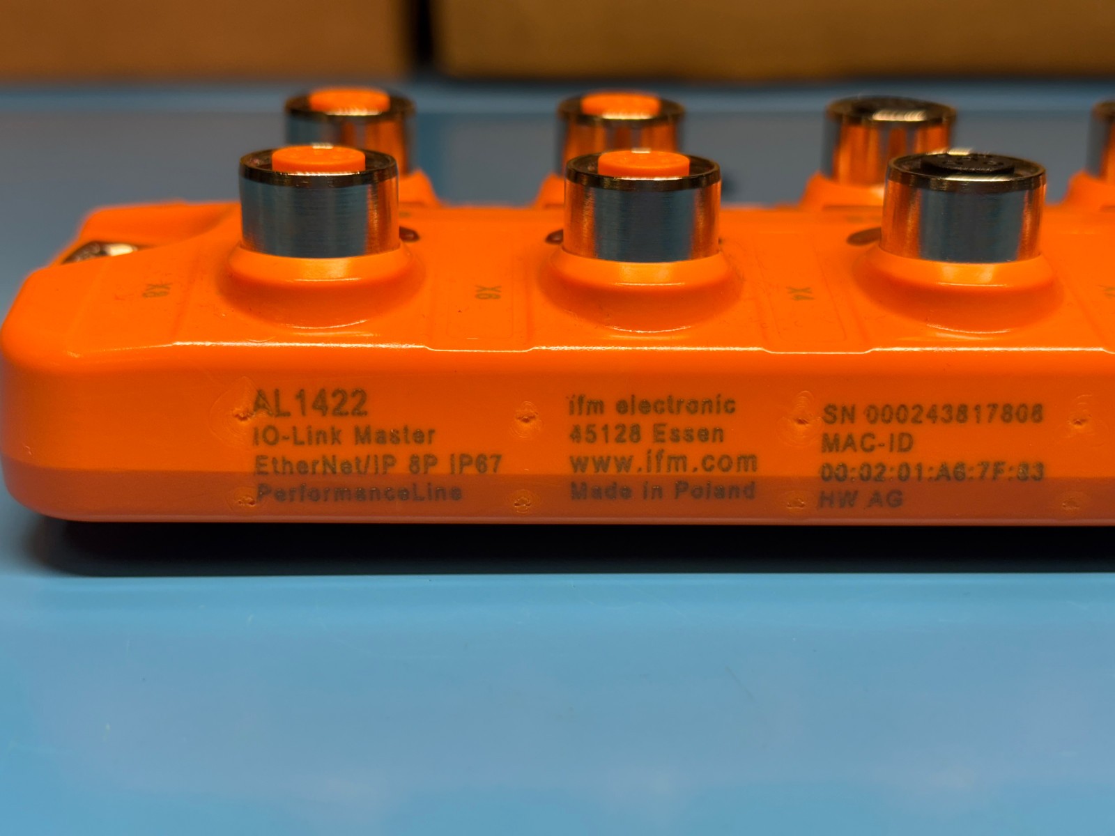 IFM AL2605 I/O-Link Input/Output Module - NEW OPEN BOX