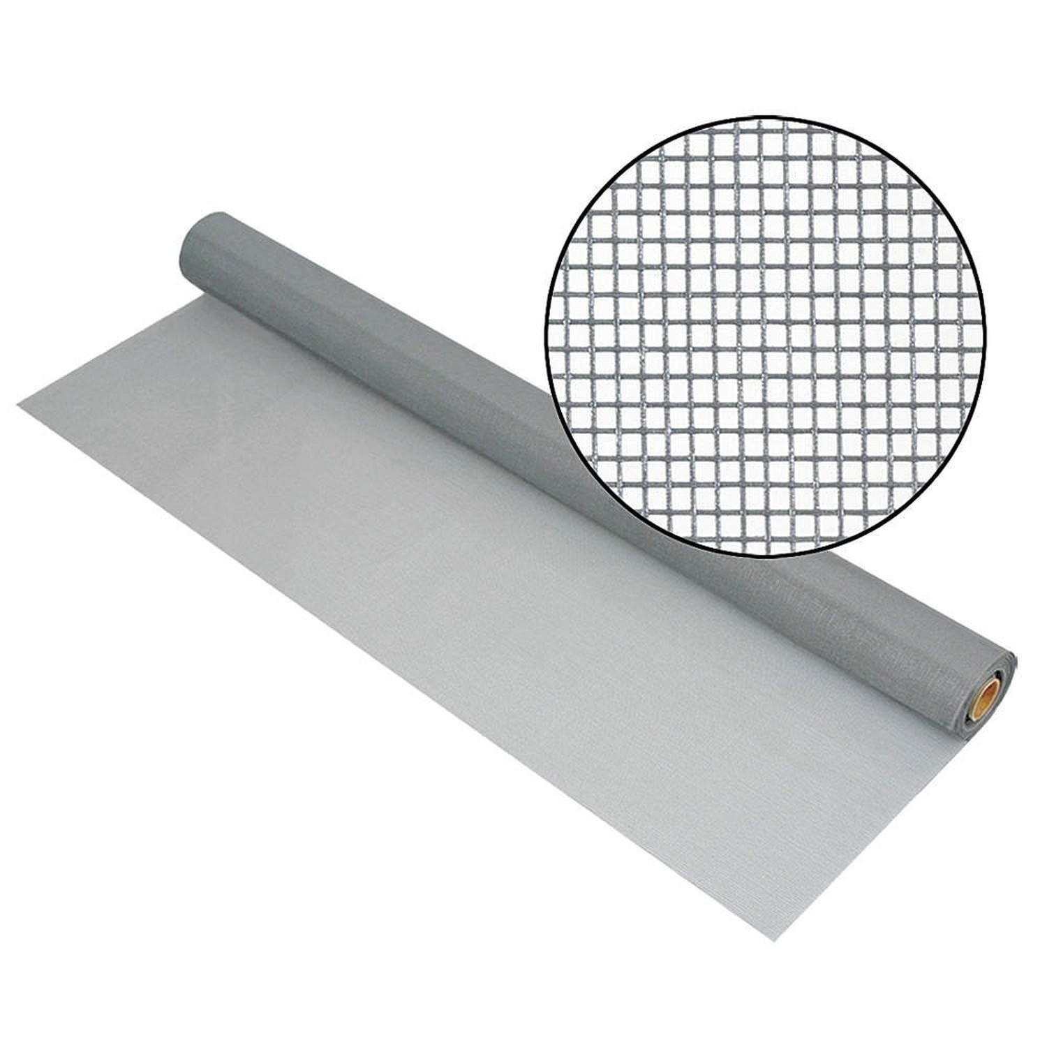 Phifer 3002201 36-Inch by 100-Feet Fiberglass Screen, Silvergray