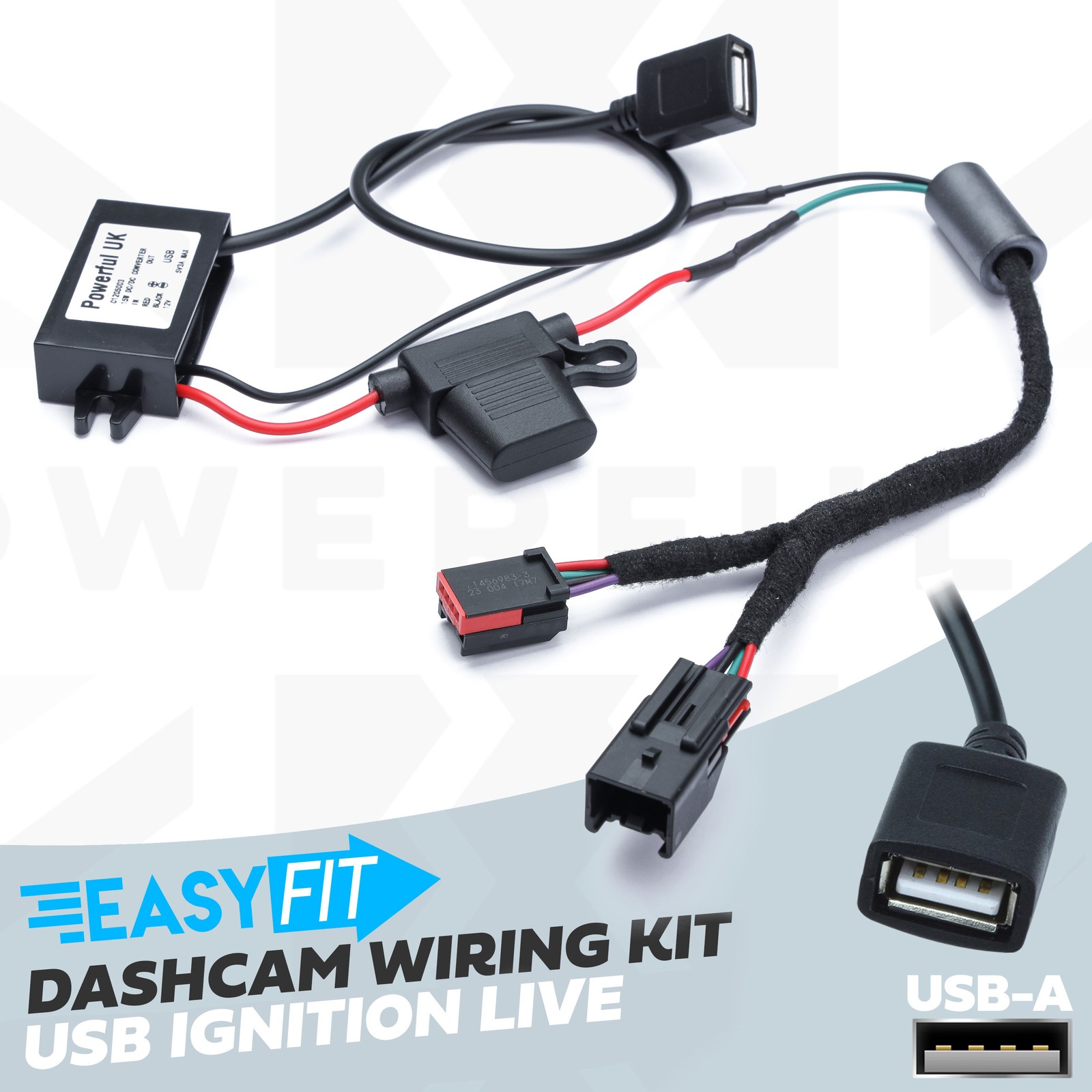 power tap-in USB A for Range Rover Sport L320 overhead console power dashcam