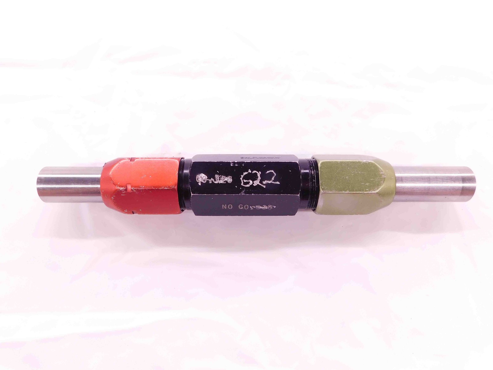 .6200 & .6220 CL X PIN PLUG GAGE GO NO GO .6250 -.0030 5/8 15.799 mm .620 .622