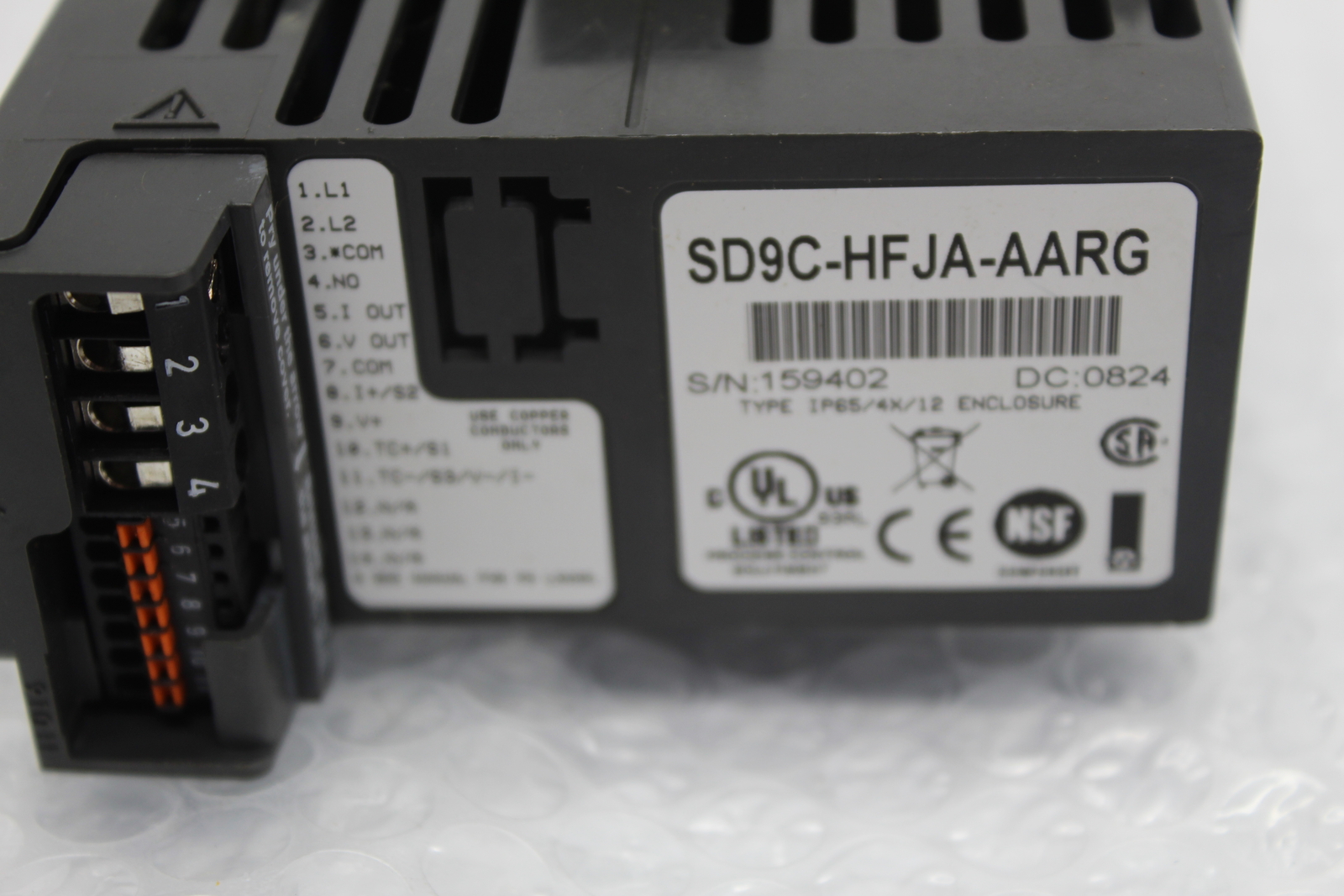 WATLOW SD9C-HFJA-AARG CONTROLLER NSNP