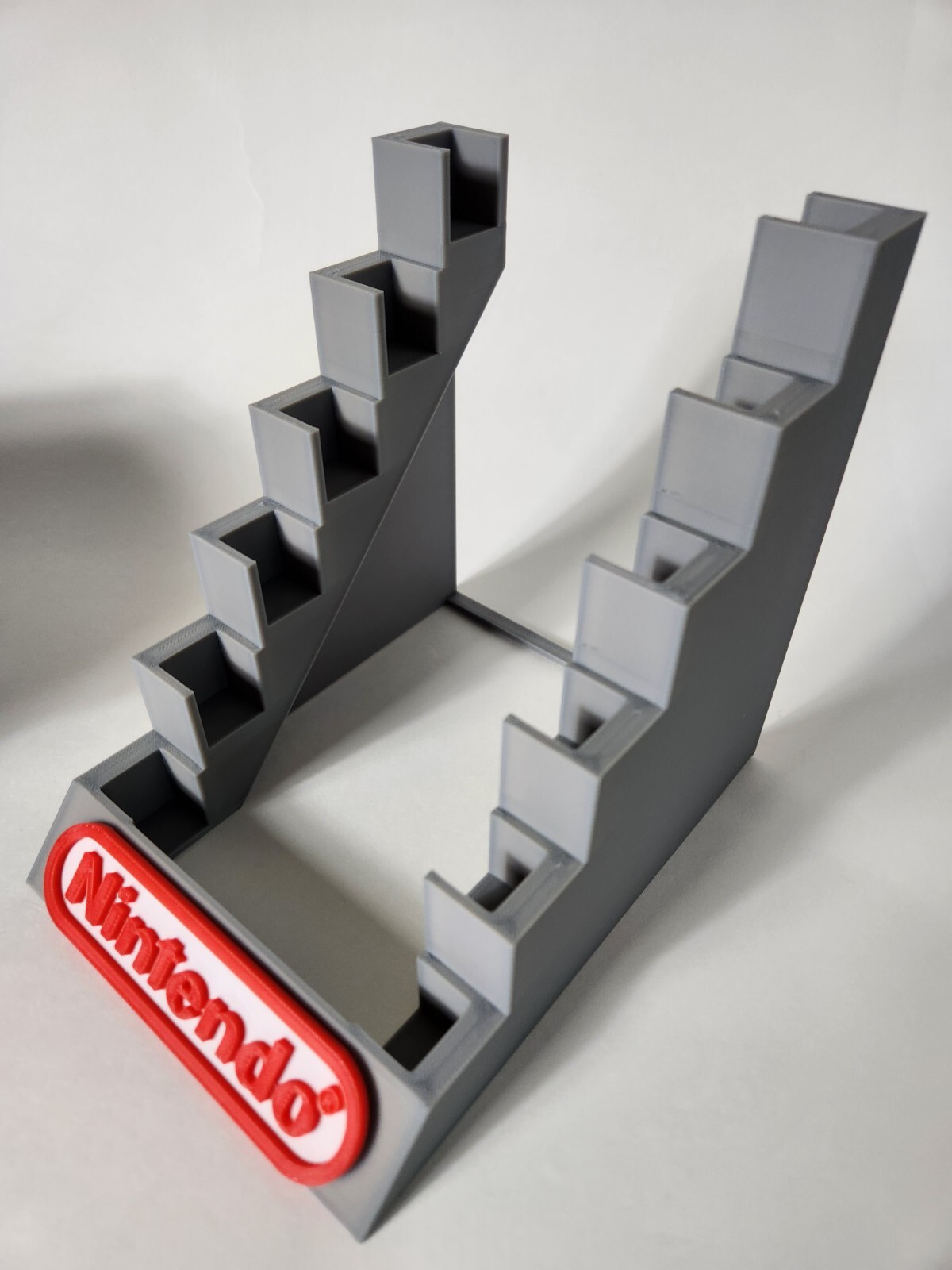 Nintendo NES Six Cartridge Display Stand, 3D Printed Holder