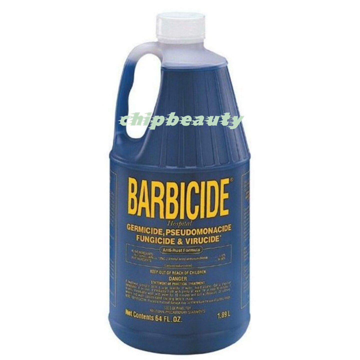 Barbicide Solution 64fl.oz (1.89 Litre) Disinfectant Anti-Rust Formula