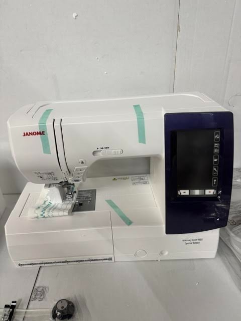 Janome Memory Craft 9850 Sewing and Embroidery Machine DISPLAY MODEL UNIT 4