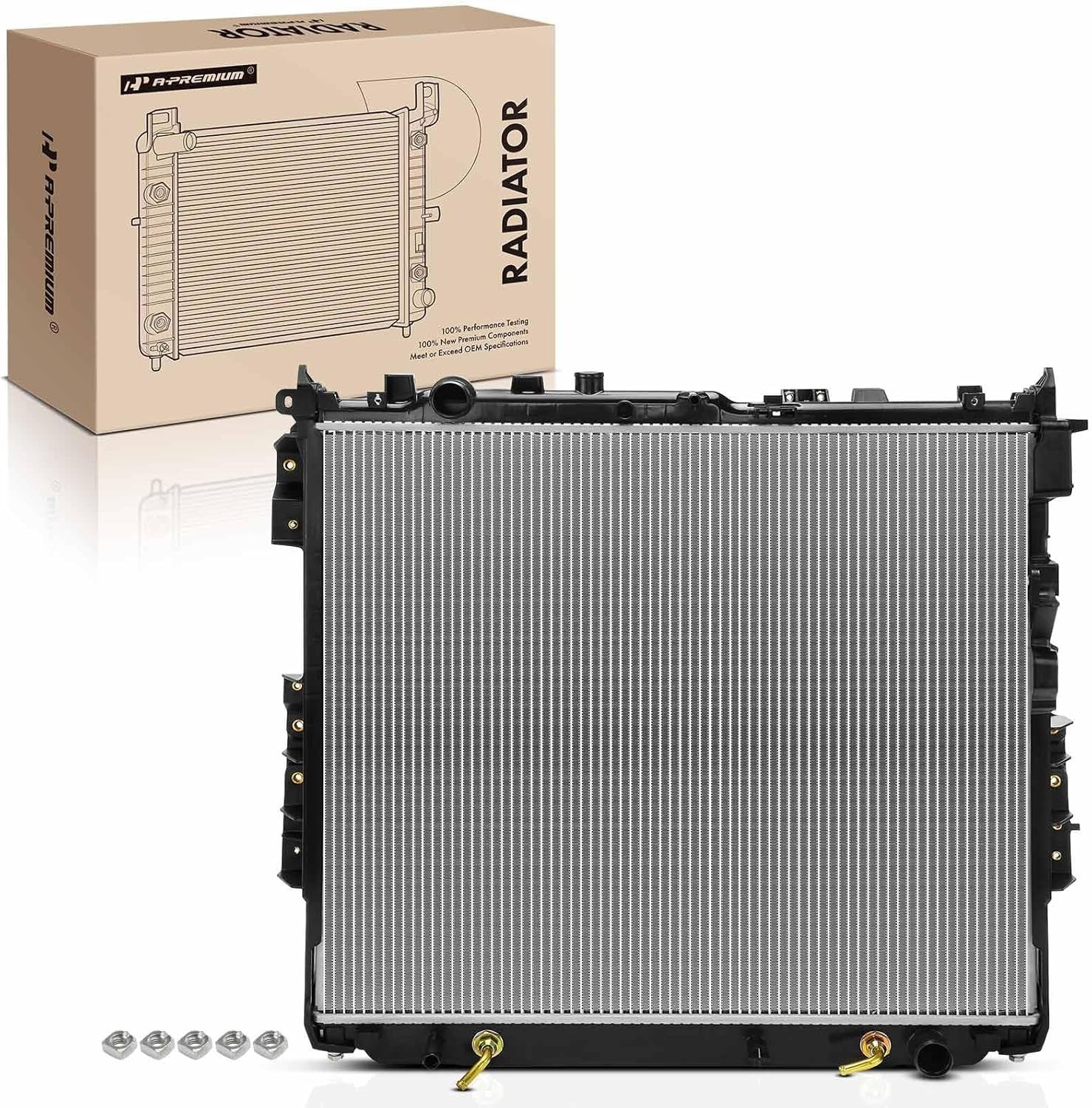 Radiator Assembly w/Trans Oil Cooler Toyota Tundra 22-24 Sequoia 23-25 3.4L