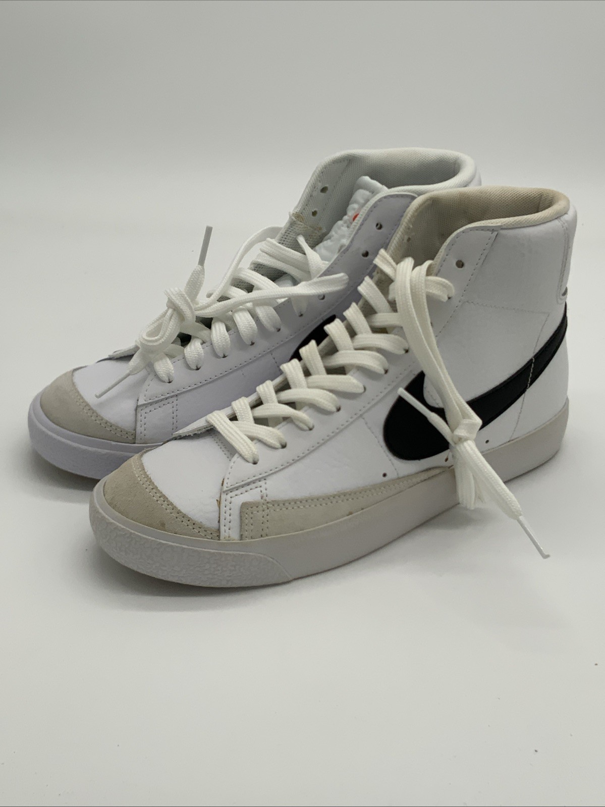 Nike Blazer Mid '77 (gs) Black/White kids Size 6.5Y DA4086 100