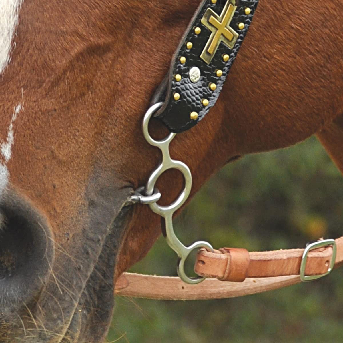 Twisted Wire Snaffle 5 in Bit 5In, black