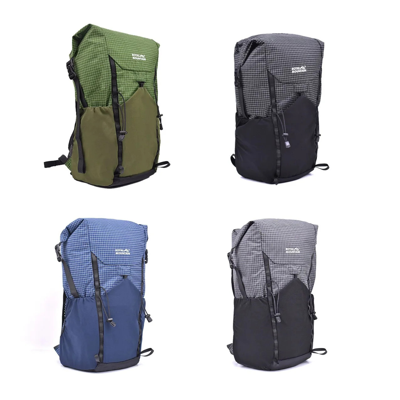 25L Ultralight Backpack Dyneema Foldable Hiking Backpack - Anti-Slash Roll-Top D