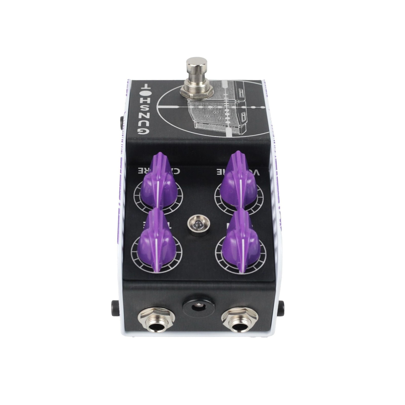 ThorpyFX Gunshot V2 Overdrive Effect Pedal